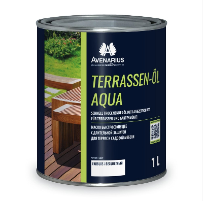 Масло AVENA TERRASSEN-OEL AQUA террасное на водной основе 